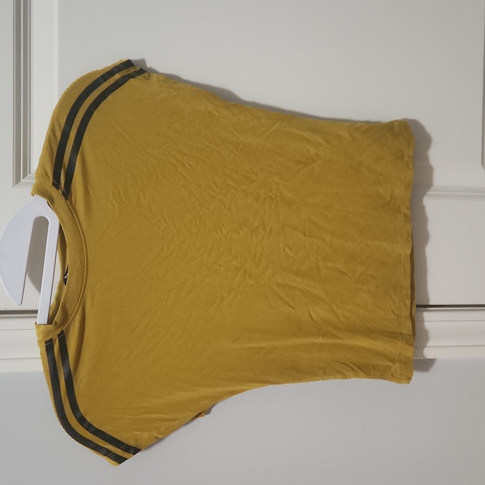 Yellow striped top